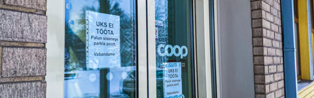 Rapla kesklinna Konsumi esiuks on rivist väljas