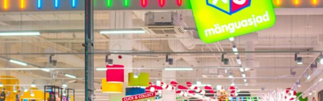 Mänguasjamüüja keskmine palk kasvas ligi 50 protsenti