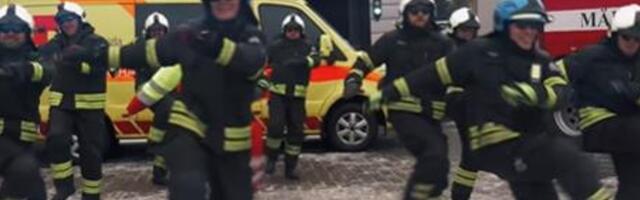 LÕBUS VIDEO | Uus netihitt! Kaerajaanist Veissoni tantsuni_ Märjamaa operatiivtöötajad soovivad Eestile sünnipäevaks õnne eriti hoogsal moel
