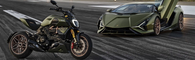 FOTOD. Ducati ja Lamborghini koostöös sündis eriline mootorratas