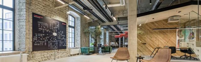 Palga TOPi tipuettevõte avas uue kontori: oliivipuud, kunst, terve korrus puhkamiseks