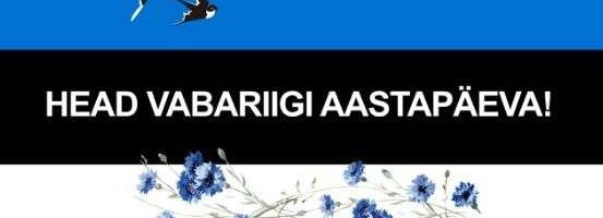 Head Eesti Vabariigi Aastapaeva! / Happy 106th anniversary of the Republic of Estonia!