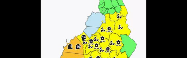 Soomele anti üleujutuse hoiatus