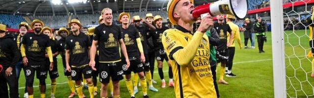 Hiilgava hooaja teinud kaluriküla klubi tuli Rootsi jalgpallimeistriks