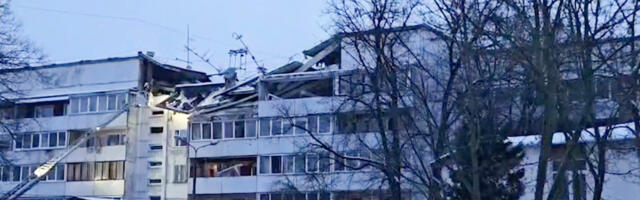 Riias kukkus kortermaja plahvatuses kokku, kaks inimest said surma