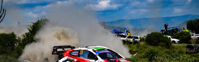 Evans jättis Keenias päeva pooleli, Virves jätkab Rally2 esikohal