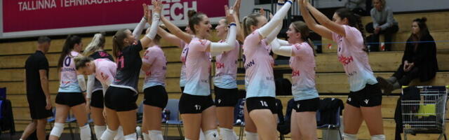 В финале Кубка Эстонии по волейболу среди женщин встретятся команды из Таллинна и волости Раэ