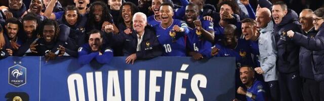 Prantsusmaa kindlustas MM-pileti, Ronaldo sai punase kaardi