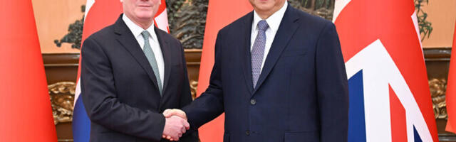 Trump: Starmeri püüdlused Hiinaga suhteid soojendada on väga ohtlikud