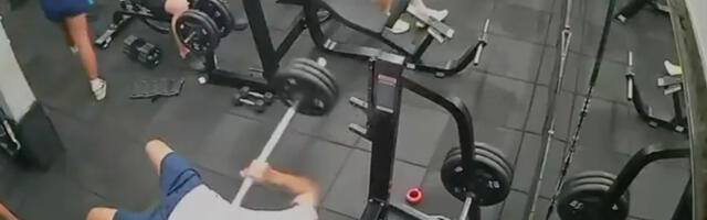 VIDEO: mees suri otse spordisaalis NB! Nõrganärvilistele mittesoovitav