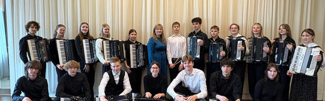 Eesti noored akordionistid naasevad Ungarist kulddiplomi ja karikaga