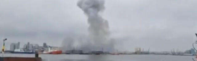 VIDEO: Rumeenia sadamas plahvatas Ukraina meredroon