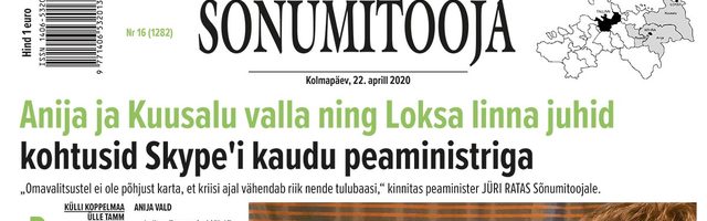 Sõnumitoojas 22. aprillil