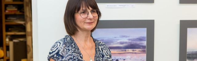Rita Talalaeva avas näituse "Saaremaa värvid"