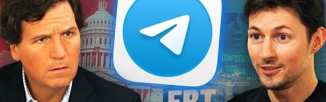 Telegram Messengeri asutaja Pavel Durov andis eksklusiivintervjuu Tucker Carlsonile