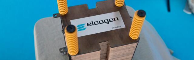 Galerii: Elcogeni uus tehas sai ainulaadse nurgakivi