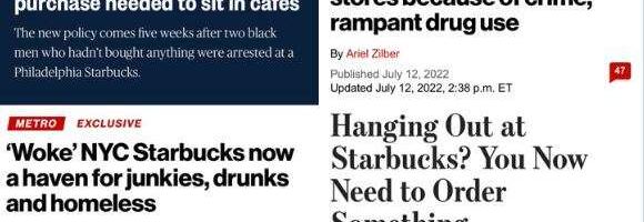 Starbucks tühistab avatud avaliku vannitoa poliitika pärast seda, kui Junkie sissevool lõi ohtliku keskkonna