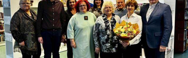 Tõrva raamatukogu pikaaegse raamatukoguhoidja viimane tööpäev