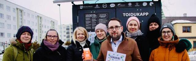 Põlvas avati esimene kogukondlik toiduringluskapp