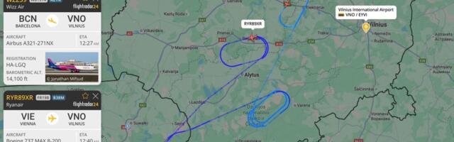 Vilniuse lennujaam suleti lendudele