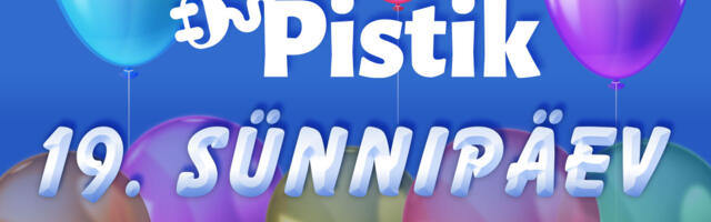 Pistik.net tähistab oma 19. sünnipäeva!