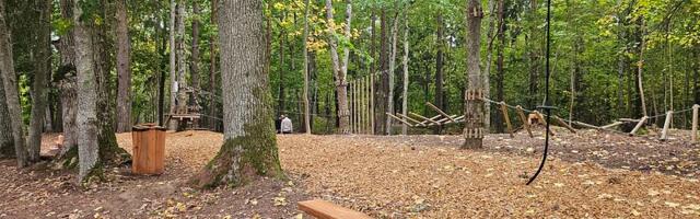 Alatskivi madalseiklusrada avati lennuka trosslaskumisega