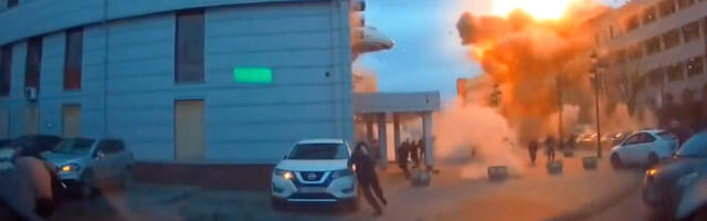 VIDEO: kuidas Ukraina sõjatehas sai tabamuse