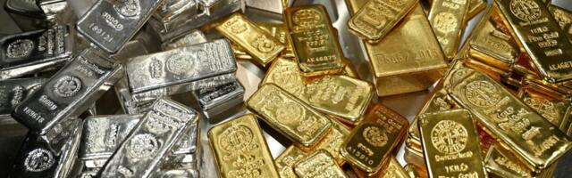 Kuld ja hõbe kallinesid uue rekordini, dollar nõrgenes