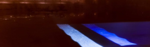 Pae järvel näeb Eesti lipu hiiglaslikku videoprojektsiooni