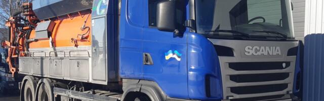 Pärnu Vesi annab Ukrainale survepesuauto