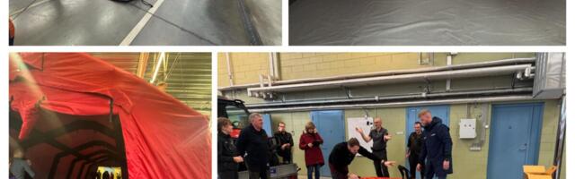 Kuressaare haigla sai katastroofihaagise koos telgi ja varustusega