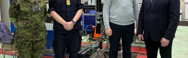 Maaülikooli teadlased töötasid välja seadme maastiku kandevõime mõõtmiseks. Esimese eksemplari sai Kaitseväe Akadeemia