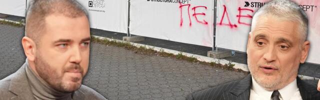 ČEDA I ACA ZA USKRS PROLAZE KROZ PAKAO! Ispred zgrade gde žive osvanule jezive poruke, političar zna ko stoji iza napada, poručio samo jedno