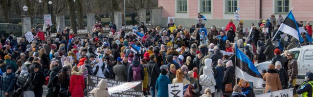 Meeleavaldajad kogunevad taas Toompeale ja Vabaduse väljakule