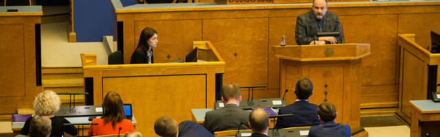 Riigikogu võttis vastu Eesti sadamate kaudu rahvusvahelist meretransporti soodustava eelnõu