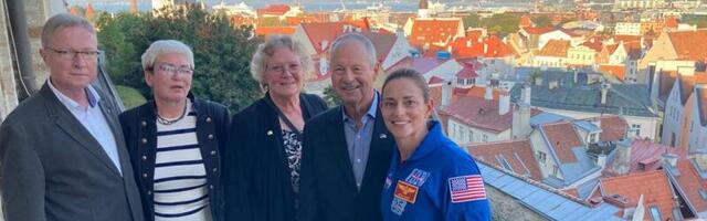 Esimene Hiiumaa juurtega astronaut kohtus Eestis sugulastega