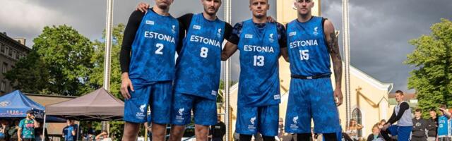 Eesti 3x3 korvpallimeeskond võitis EMi kvalifikatsioonis Saksamaad ja Türgit 