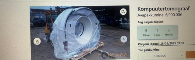 Kes soovib, võib osta omale kompuutertomograafi