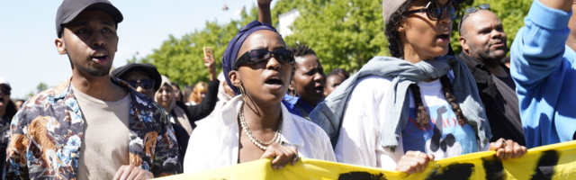 VIDEO Aafrika protesteerib Taanis Ameerikas toimuva vastu