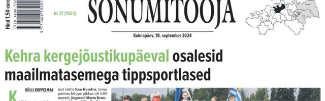 Sõnumitoojas 18. septembril