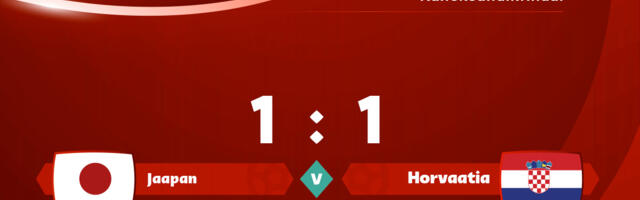 Horvaatia võitis kaheksandikfinaalis Jaapanit penaltiseerias