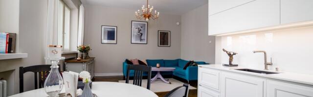 Luksuse tipptase: müügile on saabunud hinnalisest disainist pungil ajalooline korter südalinnas