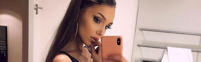 KLÕPS: ELISA KOLK kasutab saleda figuuri hoidmiseks eriti kavalat nippi