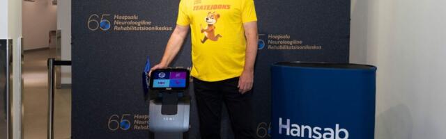 HNRK lapspatsiendid saavad jõulukingiks suhtlusroboti Temi