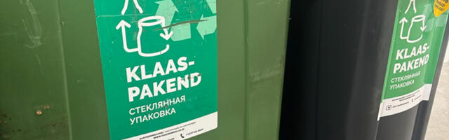 Pühadeaeg tekitab palju klaasijäätmeid: kuhu panna pudelid ja purgid?