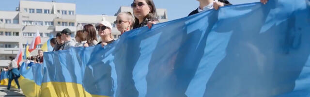VIDEO: ukrainlaste massimeeleavaldus Poolas