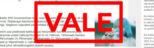 FAKTIKONTROLL | Vildakas matemaatika. Koroonanakkus ei levi vaktsineeritud ja vaktsineerimata inimeste seas võrdselt
