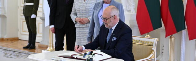 Galerii: president Karis on riigivisiidil Leedus