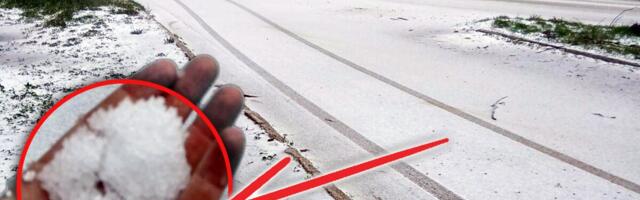 ZABELELA SE I IVANJICA KAO USRED ZIME! Sneg pao na ivanjička sela, meštani u strahu zbog malina (FOTO)