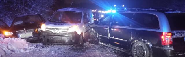Kahes avariis sai neli inimest viga